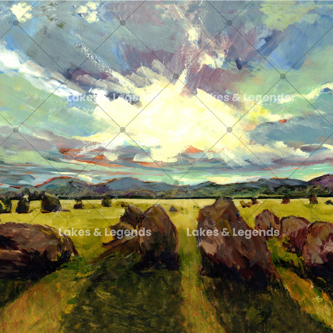 Castle Rigg Stones Print
