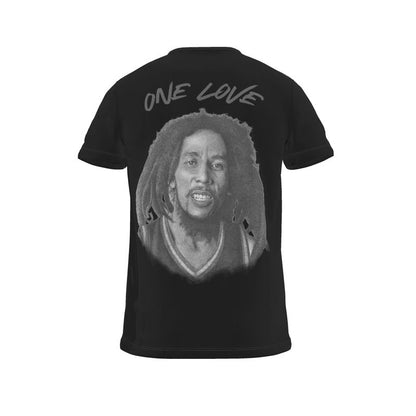 One Love Limited Edition: Bob Marley Black T-Shirt