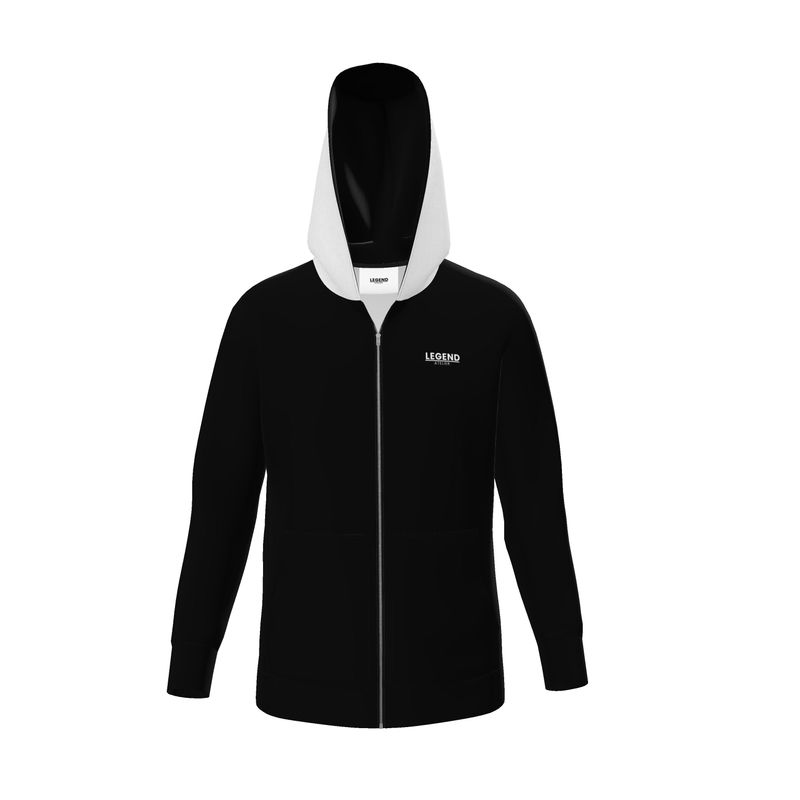Limited Edition One Love: Bob Marley Zip Hoodie Black