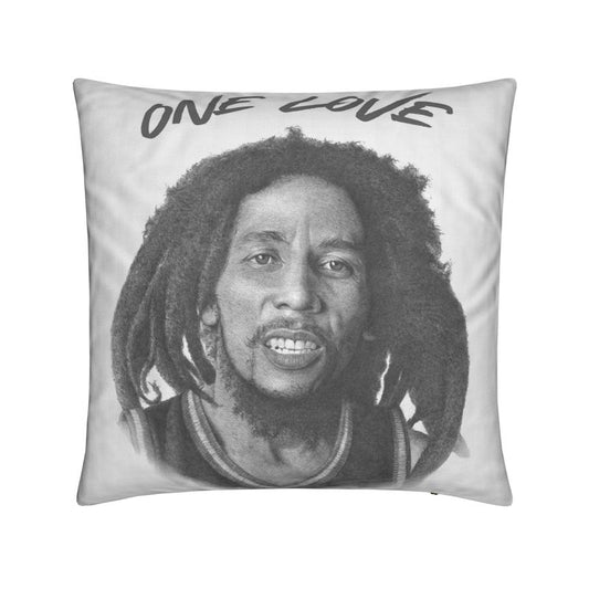 One Love Bob Marley Cushion Cover