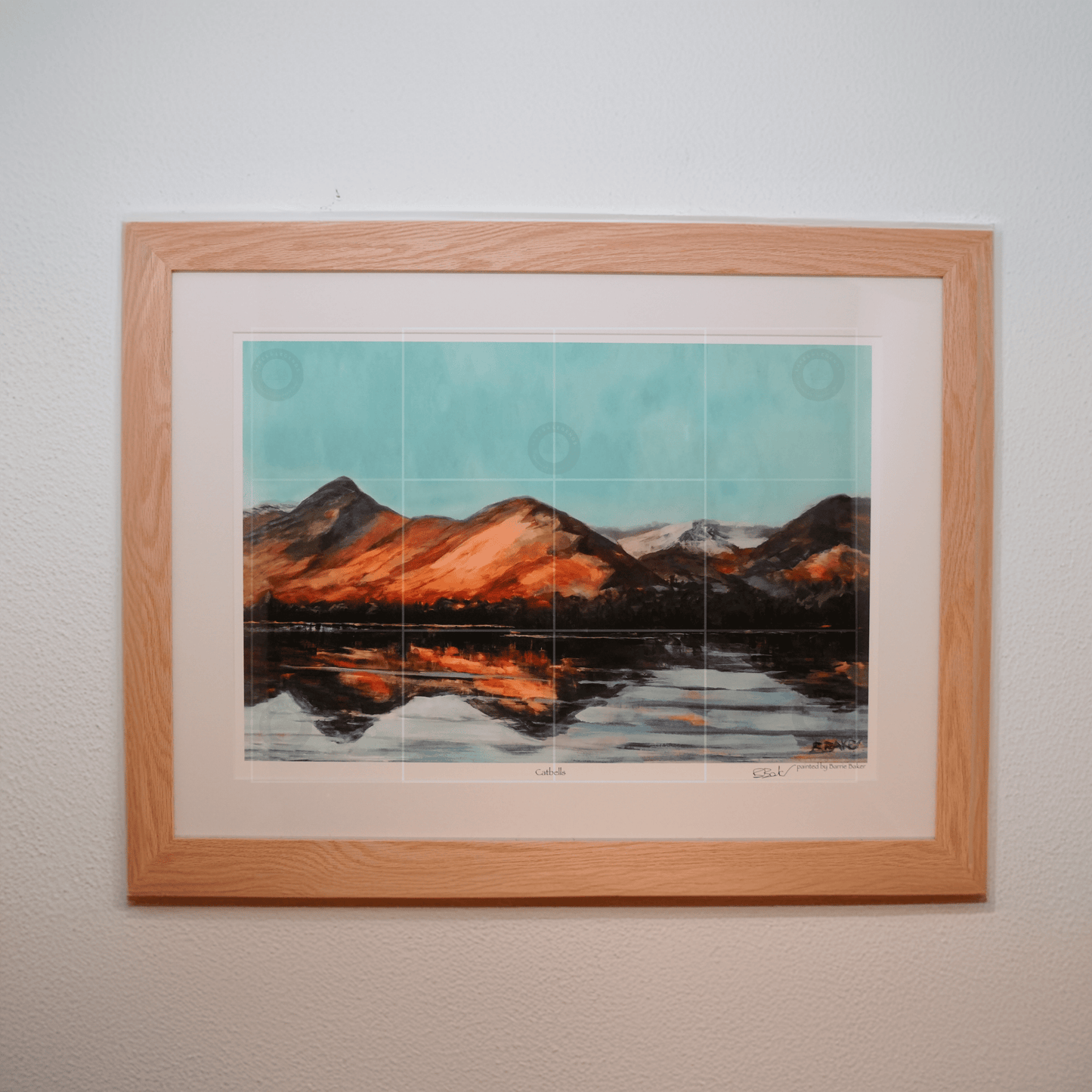 Catbells Framed Print